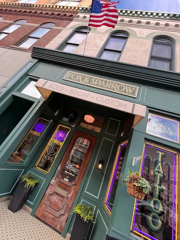 Fox & Sparrow Tattoo — Tattoo shop in Muncie